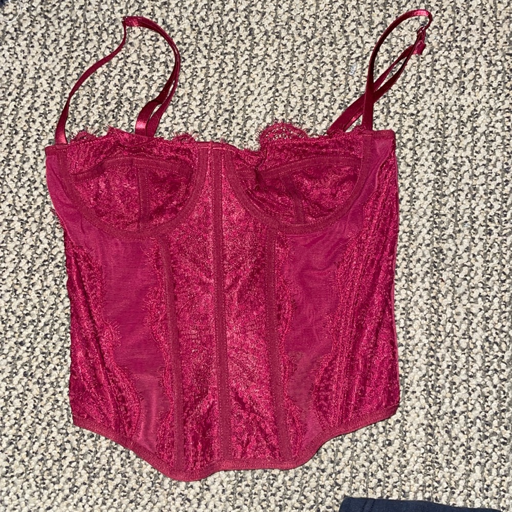 Red Corset Top